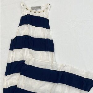 Nautical Navy and White Striped Dress